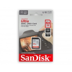 Tarjeta SD Sandisk Ultra 64 Gb